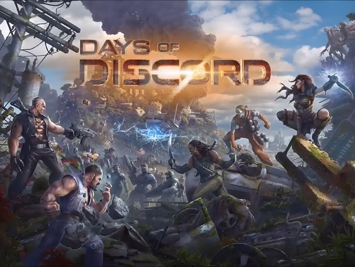 Days of Discord title screen