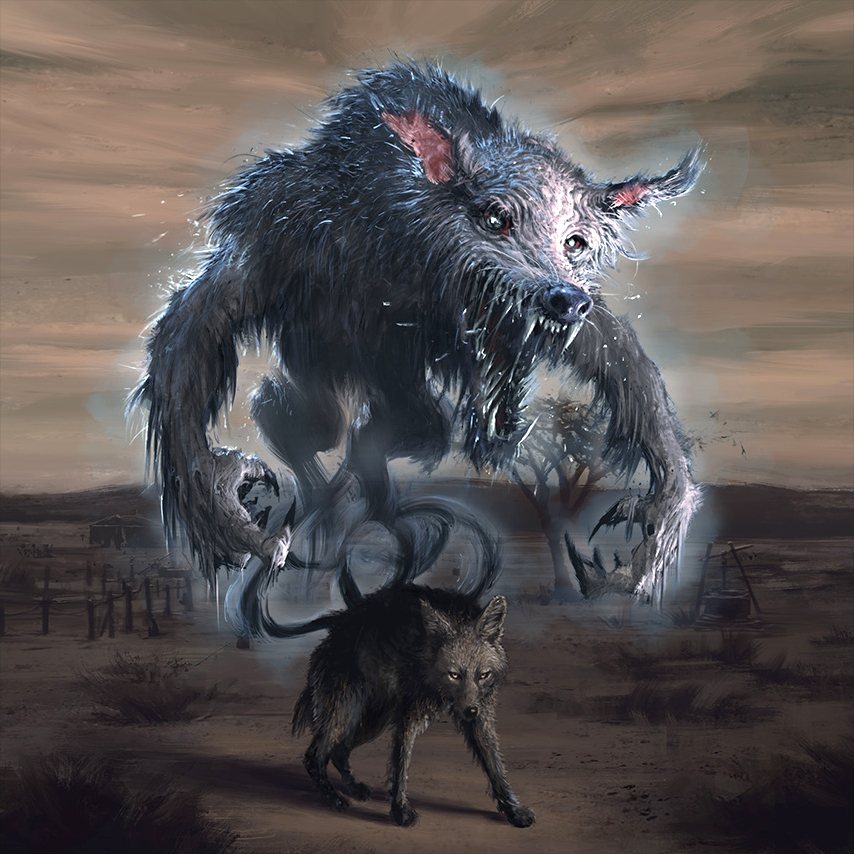 Days of Discord Beasts card art