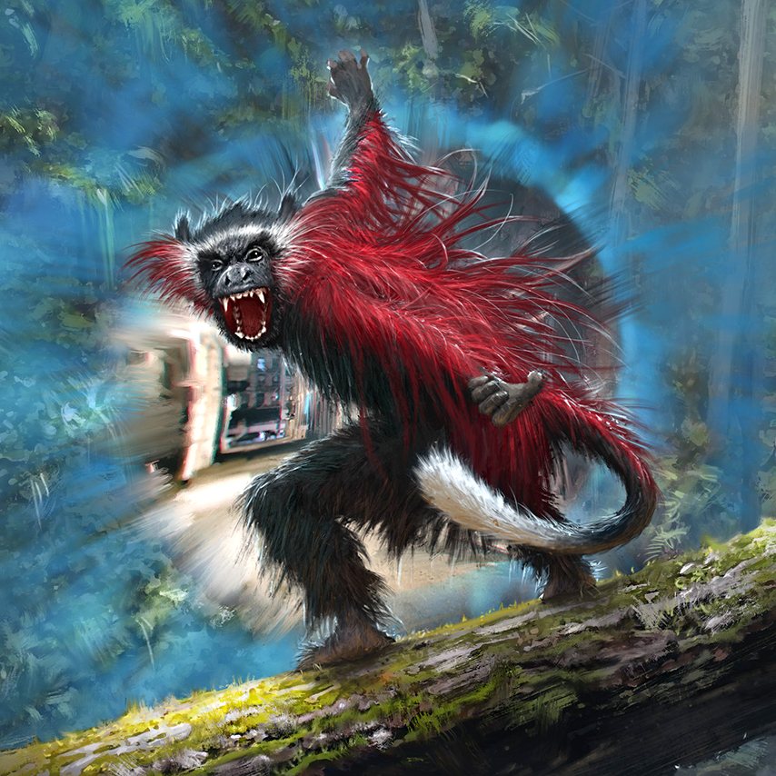 Days of Discord Beasts card art