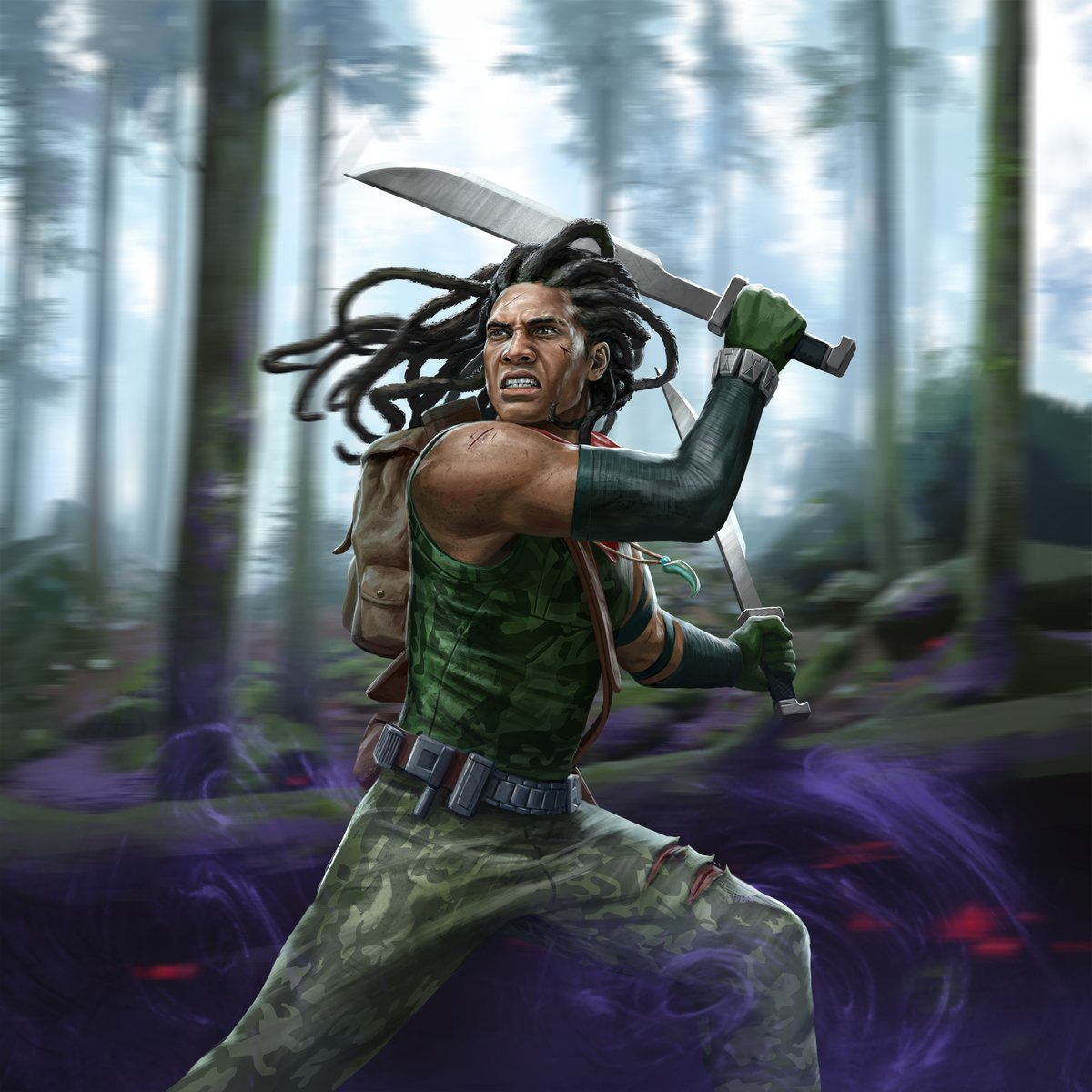 Days of Discord Heroes card art